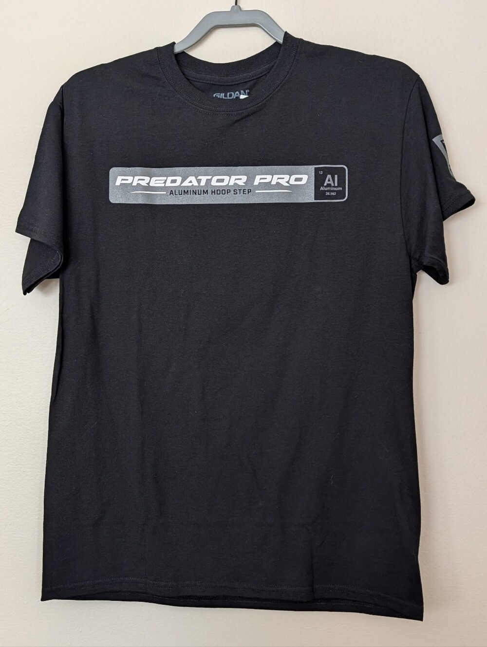 Black Short Sleeve Tee Truck Hero N-Fab Predator Pro Accessories Logo Mechanic